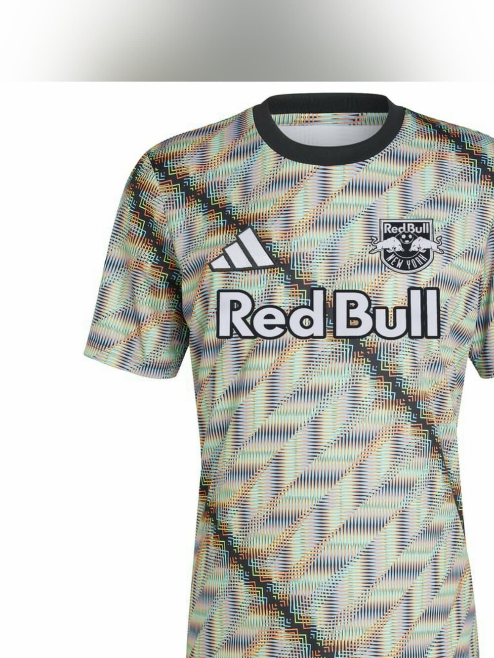 NEW w TAGS Adidas New York Red Bull LIMITED ED Jersey Hispanic Heritage Shirt